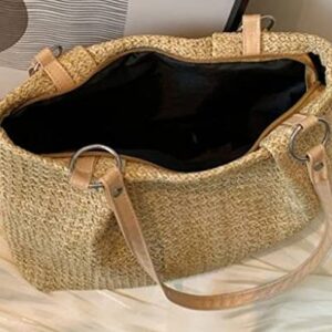 Eco-friendly Straw bag (Tan)