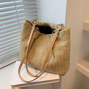 Eco-friendly Straw bag (Tan)