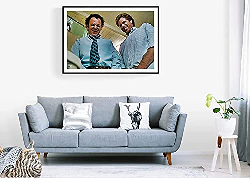 NATVVA Funny Bathroom Poster Canvas Wall Art Step Brothers - Sword Fight Poster Funny Canvas Wall Art Print On Canvas Home Decoration Painting No Frame