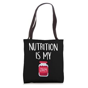 nutritionist gifts for health coach or registered dietitian tote bag