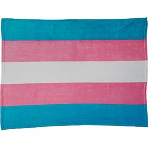 transgender pride super plush blanket – 50×60 soft throw blanket – perfect for cuddle season!