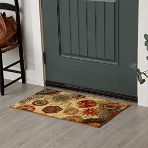 Mohawk Home Caravan Medallion Ornamental Accent Area Rug, 1'8"x2'10", Multi