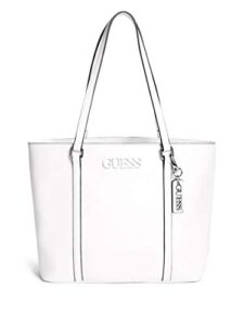 guess factory alastair faux-leather carryall