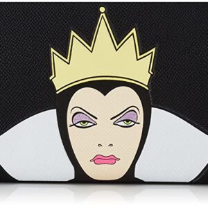 Disney Snow White Evil Queen Zip Around Clutch Purse