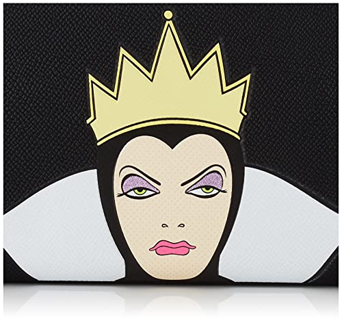 Disney Snow White Evil Queen Zip Around Clutch Purse