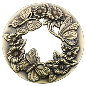 itrolle candle topper antique bronze butterfly candle cover topper shade jar lid shade sleeves for jar candles