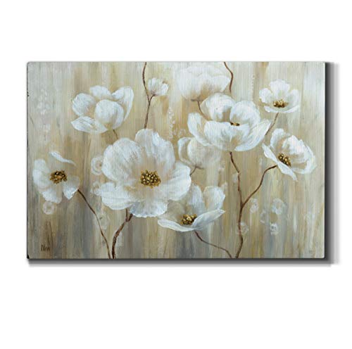 Home Decor Landscape Canvas Wall Art Abstract Floral Painting Modern Pictures Artwork Decoration for Living Room Kitchen Bathroom Office, Ready to Hang, 24x36