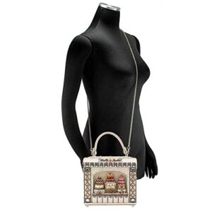 Mary Frances Cake Shop Womens Top Handle Bag, Ivory