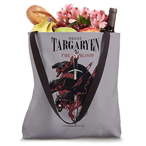 Game of Thrones House Targaryen Tote Bag