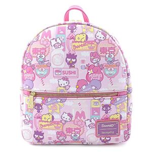 loungefly sanrio hello kitty kawaii convertible double strap shoulder bag handbag purse