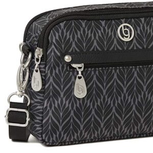 Baggallini BG Oakland Crossbody Bag (Geo Floral Print)