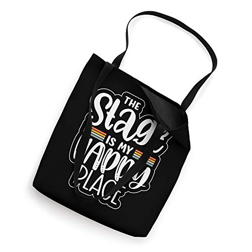 Funny Stage Is Happy Fun Place Musicals Theater Gift Tote Bag