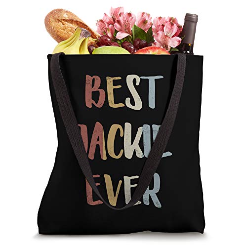 Best Jackie Ever Retro Vintage First Name Gift Tote Bag