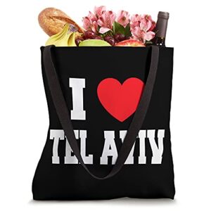 I Love Tel Aviv Tote Bag