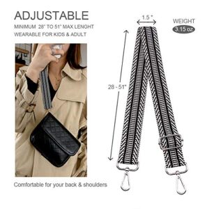 ROYGBCP Adjustable Purse Strap Shoulder Strap Wide Replacement Crossbody Strap for Women Crossbody Shoulder Bag