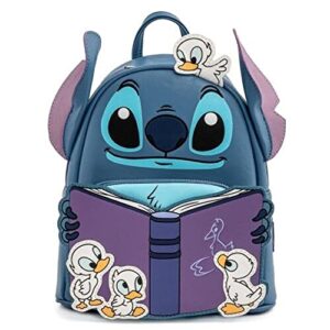 loungefly disney lilo and stitch story time duckies womens double strap shoulder bag purse