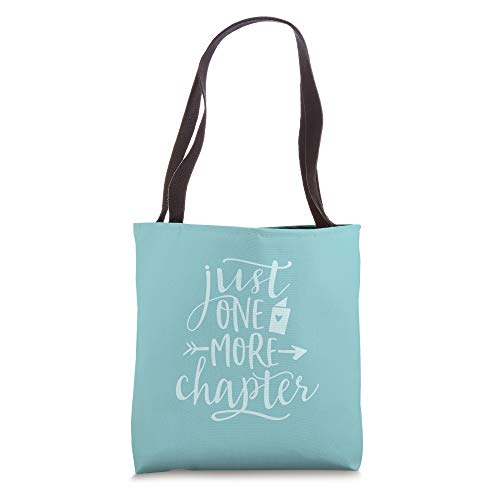 Just One More Chapter - Cute Book Club Reading Lover Gift Tote Bag