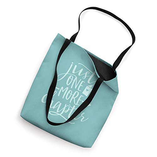 Just One More Chapter - Cute Book Club Reading Lover Gift Tote Bag