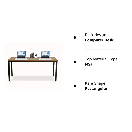 A AIRLLEN Computer Desk, 35X70 Inches Modern Simple Sturdy Office Writing Desk Study Office Table for Home Office mesa moderna escritorio de computadora