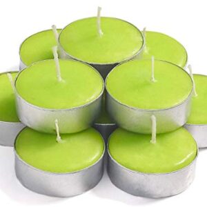 Jasmine Candle Scented Candles Tea Lights Candles - Jasmine Candle - 30 Pack - Jasmine Candle Tea Lights with 3-4 Hour Burn Time Tea Candles - Jasmine Scented Candle for Home, Holiday and Wedding