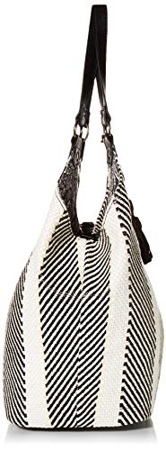 Sakroots womens Roma Woven Shopper, Black & White Soulful Desert, One Size US