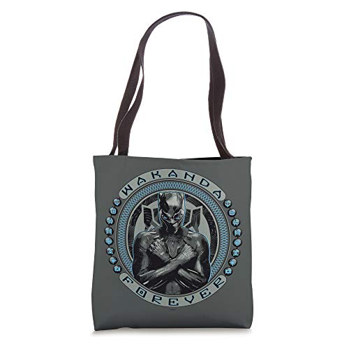 Black Panther T'Challa Wakanda Forever Tote Bag