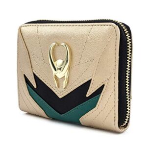 Loungefly Marvel Loki Classic Cosplay Zip Around Wallet