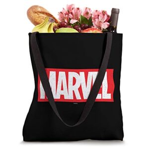 Marvel Classic Red Brick Logo Tote Bag