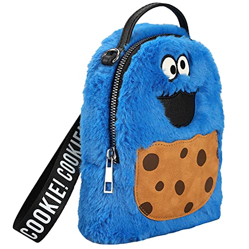 Cookie Monster Character Mini Wristlet