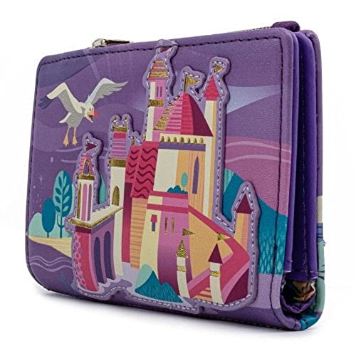 Loungefly Disney The Little Mermaid Ariel Castle Collection Wallet