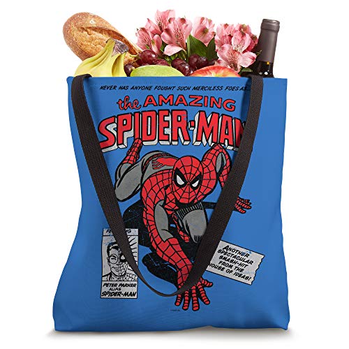 Marvel The Amazing Spider-Man Retro Comic Tote Bag