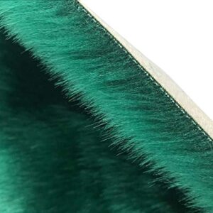 YESBAY Ultra Soft Faux Sheepskin Fur Rug Fluffy Rug for Bedroom Fuzzy Carpet for Living Room Kid's Room Nursery Decor, 16X24 Inch Green