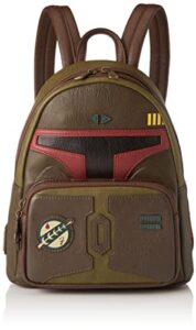 loungefly star wars boba fett no good to me dead cosplay womens double strap shoulder bag purse