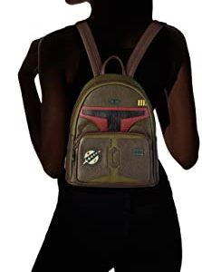 Loungefly Star Wars Boba Fett No Good To Me Dead Cosplay Womens Double Strap Shoulder Bag Purse