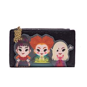 loungefly disney hocus pocus sanderson sisters witches chibi wallet