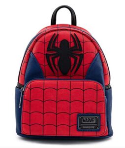 loungefly marvel spider man classic cosplay womens double strap shoulder bag purse