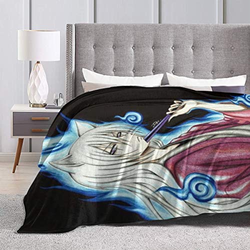 Ultra Soft Flannel Fleece Throw Blanket For Kids Boys Adults,Kamisama Kiss Character Tomoe Anime Lightweight Warm Winter Anti-Static Blankets For Bed Couch Sofa Living Room Bedroom