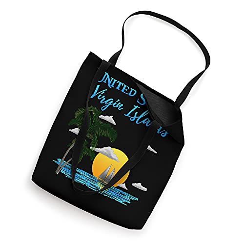 Sailing U.S. Virgin Islands Ocean Sunset Sailor Boating Tote Bag