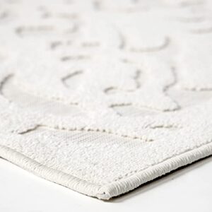 Orian Ladybird Accent Rug, 1'11" x 4', Cream