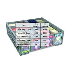 BCW Collectible Card Bin, 4 ct Case