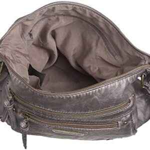 Stone Mountain Smoky Mountain Solid Bucket Handbag One Size Grey