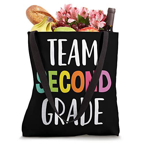 Team Second Grade 2nd Grade Teacher Tote Bag