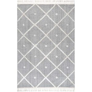 nuLOOM Deyton Diamond Area Rug, 3' x 5', Grey