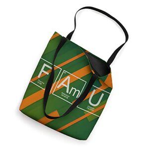 Periodic Table Chemistry with the Elements F Am U Blerd Tote Bag