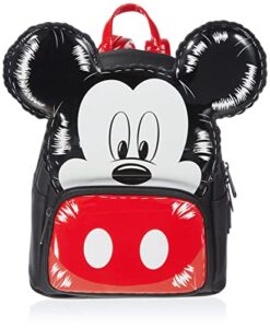 loungefly disney mickey mouse balloon womens double strap shoulder bag purse