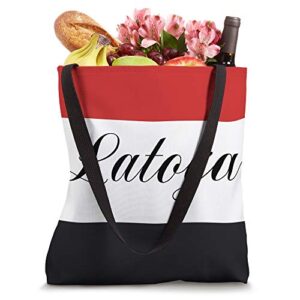 Personalized Name Latoya Employee Bridal Birthday Gifts Tote Bag