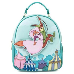 loungefly disney robin hood rescues maid marian womens double strap shoulder bag purse
