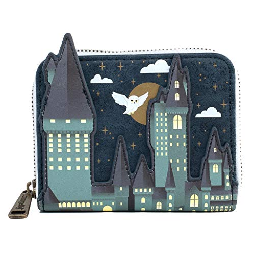 Loungefly Harry Potter Hogwarts Castle Hedwig Faux Leather Wallet