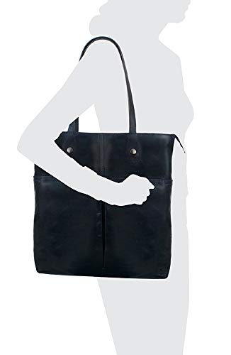 Frye Melissa Simple Zip Tote, Ocean