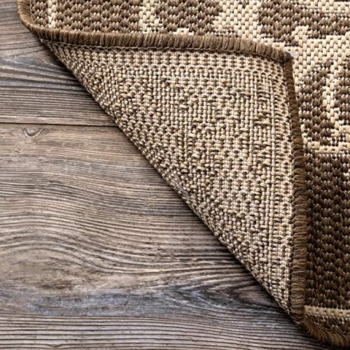 nuLOOM Frontier Coronated Trellis Indoor/Outdoor Area Rug, 8' x 10', Beige